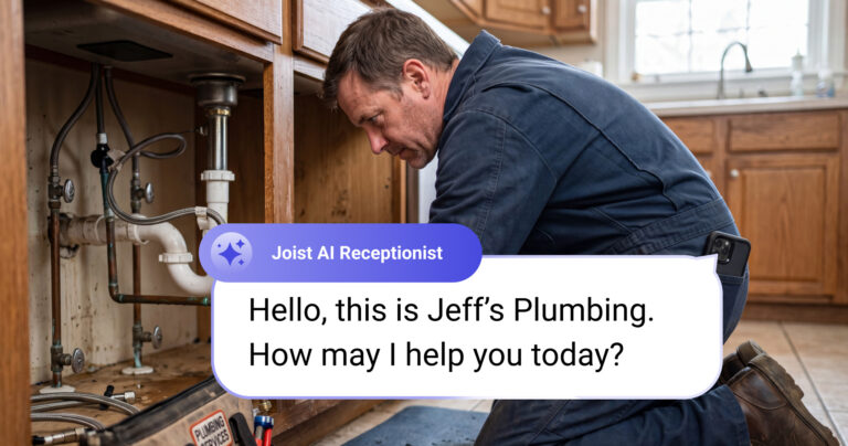 Introducing Joist AI Receptionist: Never Miss a Call. Never Miss a Job. 
