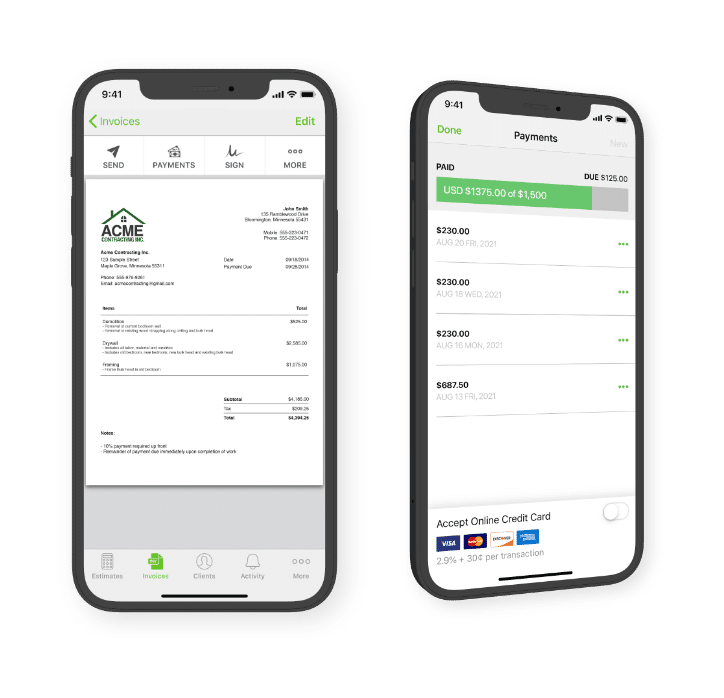 Free Invoice App Designed For Contractors - Joist