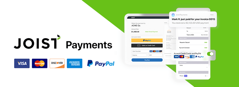 Joist PayPayments & PayPal Blog Header