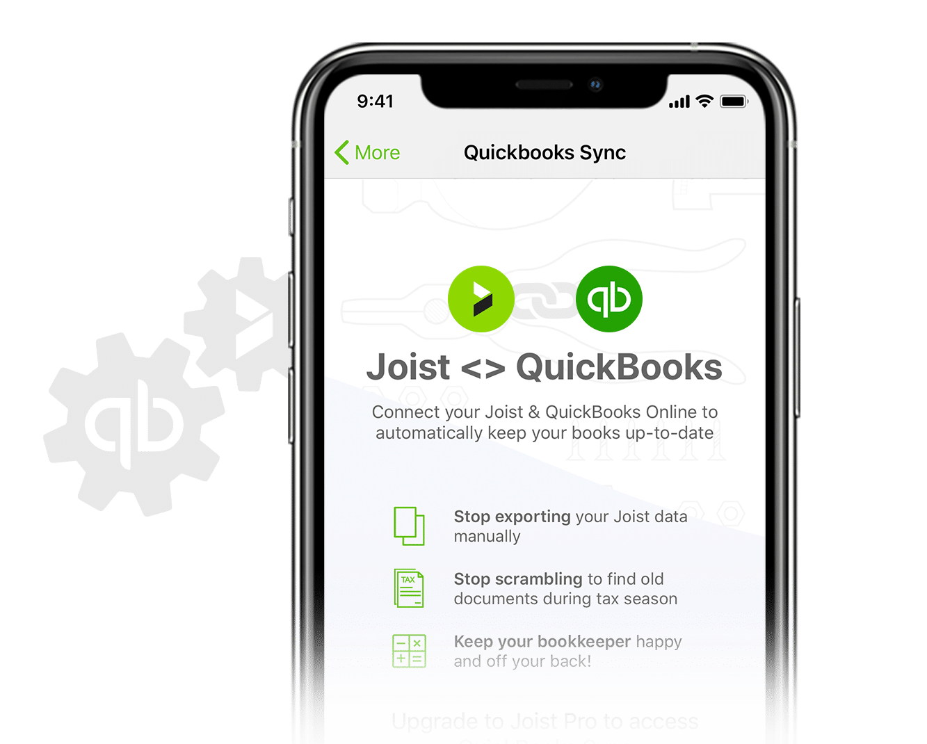 Joist to Quickbooks Integration