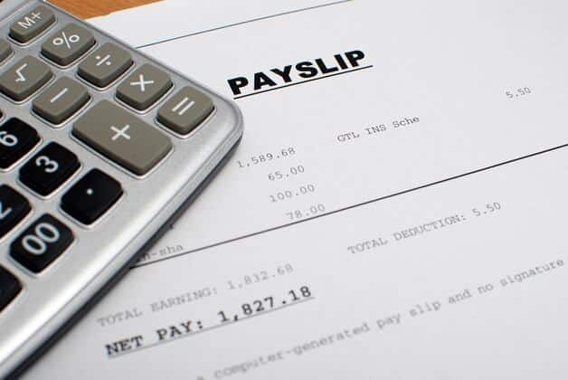 net pay on payslip