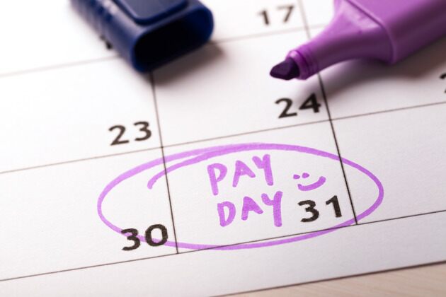 pay day calendar