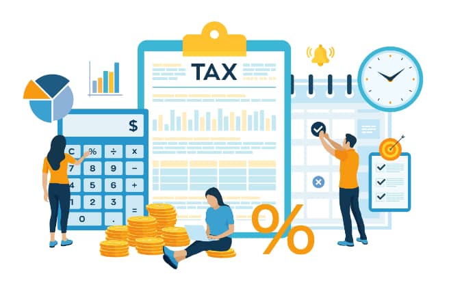 taxable income illustration