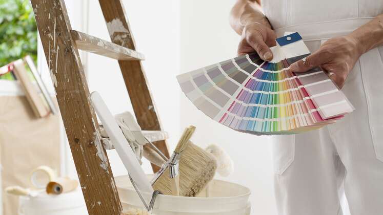 Painter with pantones