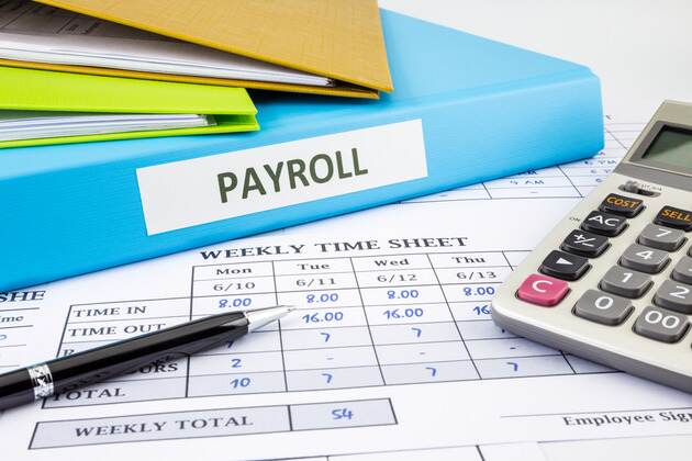organized payroll documentation