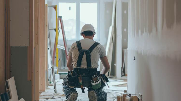General contractor working