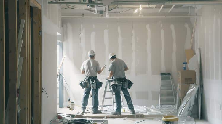 subcontractors working