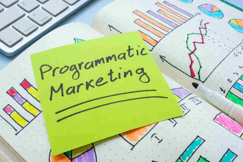 Pages with notes on programmatic marketing