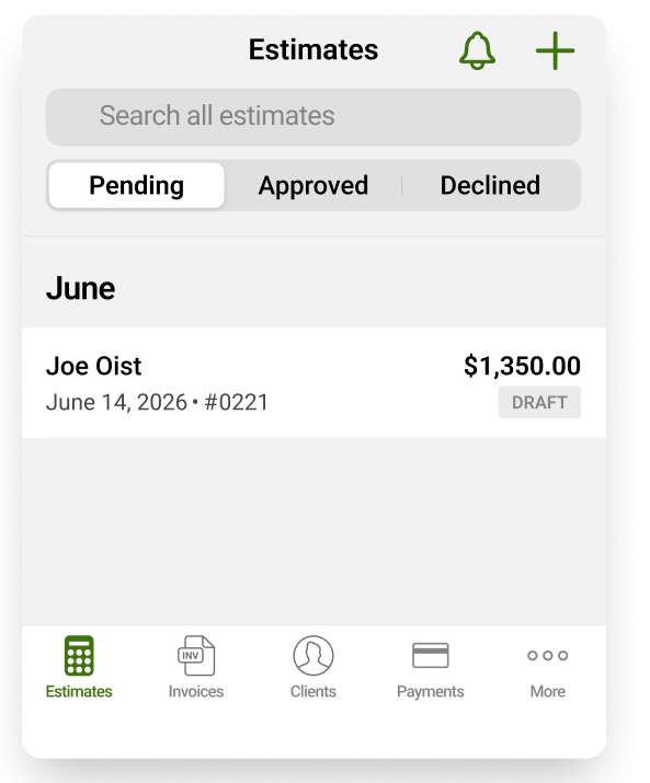 Estimates