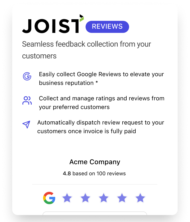 Collect Reviews