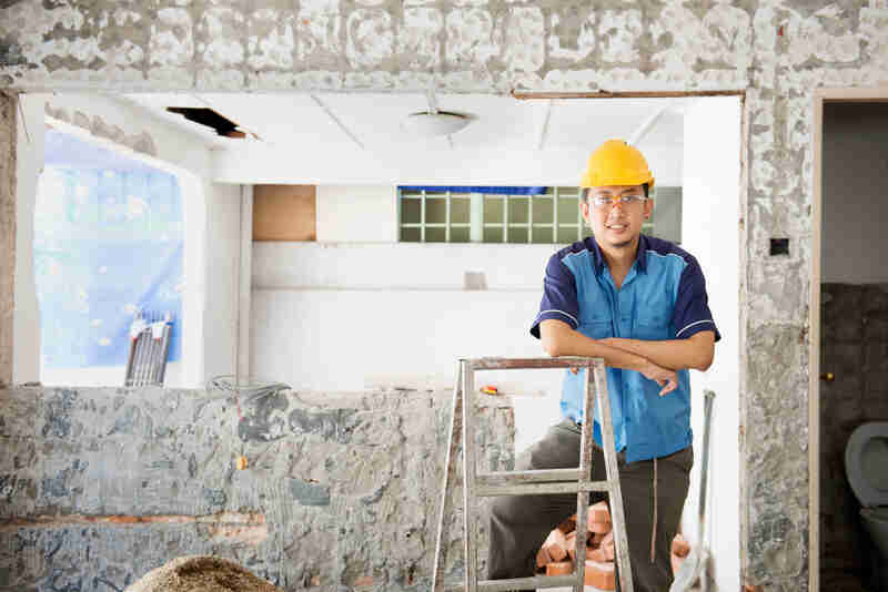 Workman portrait home remodeler